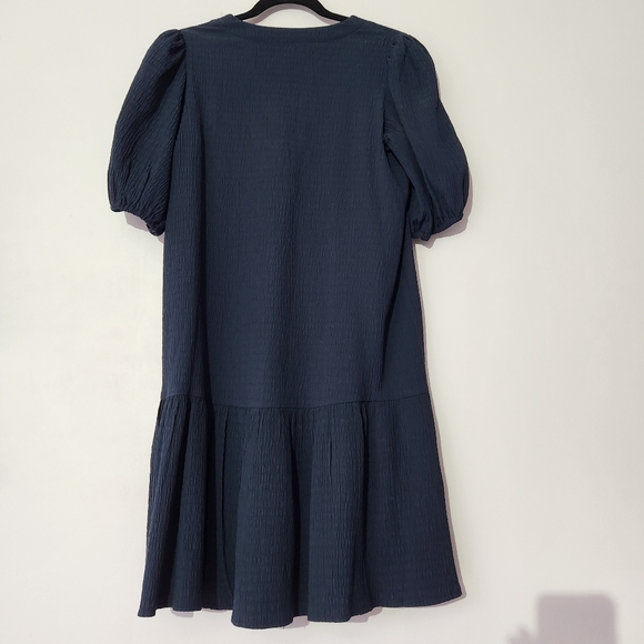 Tommy Hilfiger dress v-neck ruffle - Puff-Sleeve size 6 - Picture 2 of 13